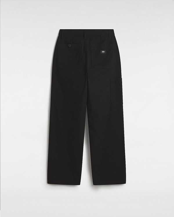 Black Women Vans Union Relaxed Carpenter Pants NZ | VN2568910