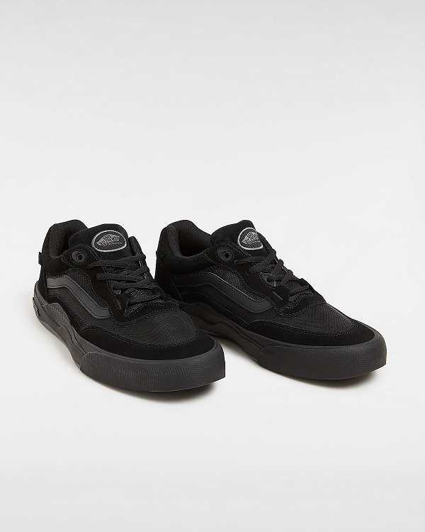 Black Women Vans Wayvee Skate Shoes NZ | VN4897265