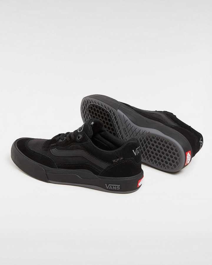 Black Women Vans Wayvee Skate Shoes NZ | VN4897265