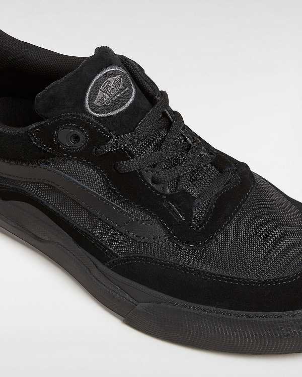 Black Women Vans Wayvee Skate Shoes NZ | VN4897265