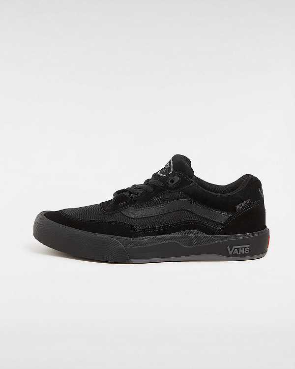 Black Women Vans Wayvee Skate Shoes NZ | VN4897265