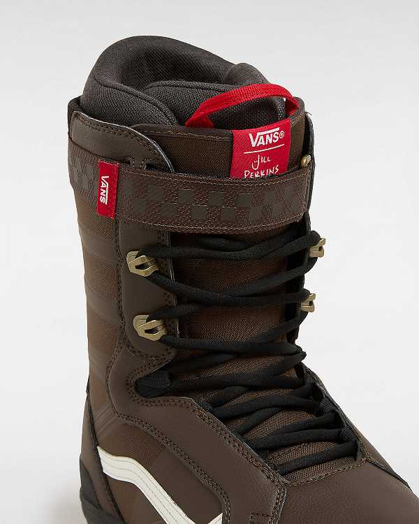 Black / Brown Men Vans Hi-Standard Pro X Jill Perkins MTE Snowboard Boots NZ | VN3927605