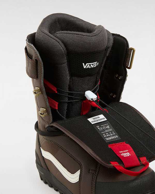 Black / Brown Men Vans Hi-Standard Pro X Jill Perkins MTE Snowboard Boots NZ | VN3927605