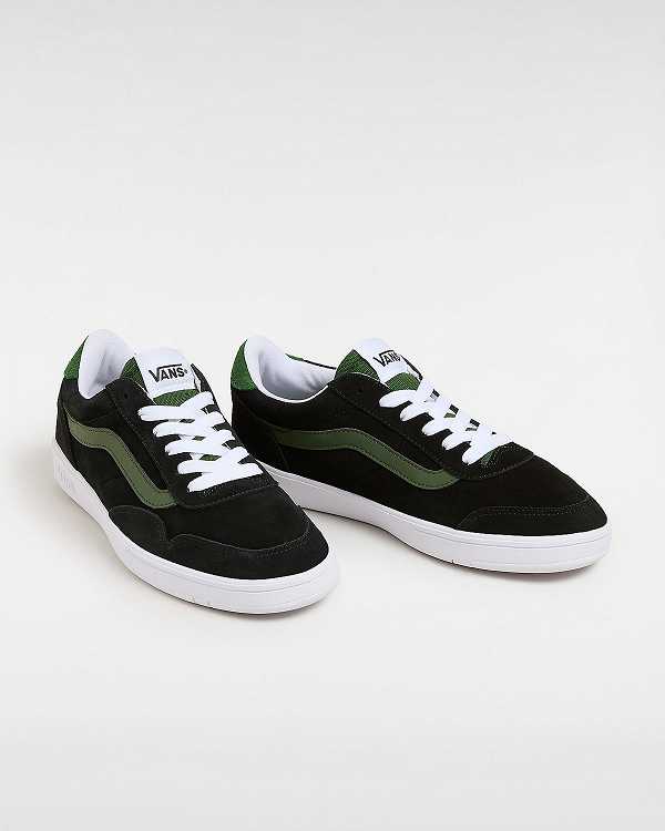 Black / Green Men Vans Cruze Too ComfyCush Sneakers NZ | VN0386527