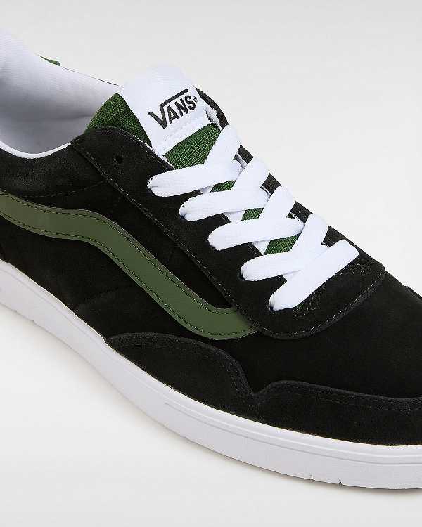 Black / Green Men Vans Cruze Too ComfyCush Sneakers NZ | VN0386527