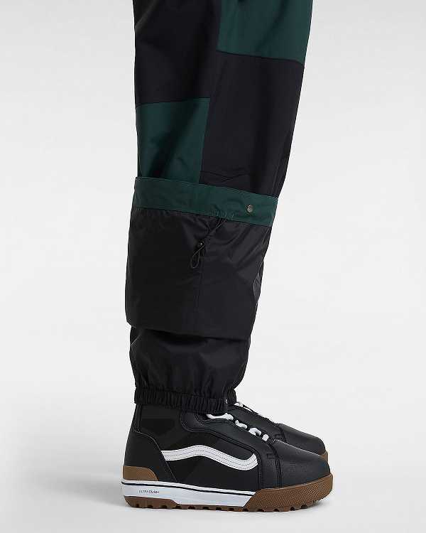 Black / Green Men Vans MTE Hellbound Pants NZ | VN3596217