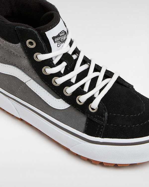 Black / Grey Kids' Vans MTE Sk8-Hi (4-8 Years) Sneakers NZ | VN2678041