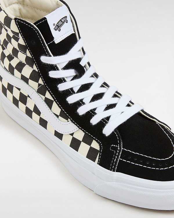 Black / White Men Vans Premium Sk8-Hi 38 Reissue Skate Shoes NZ | VN3086547