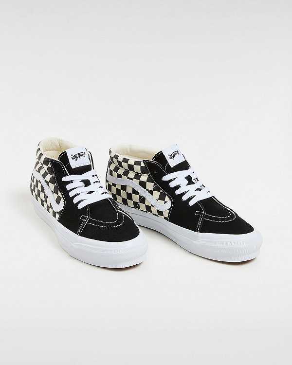 Black / White Men Vans Premium Sk8-Mid 83 Sneakers NZ | VN7340159