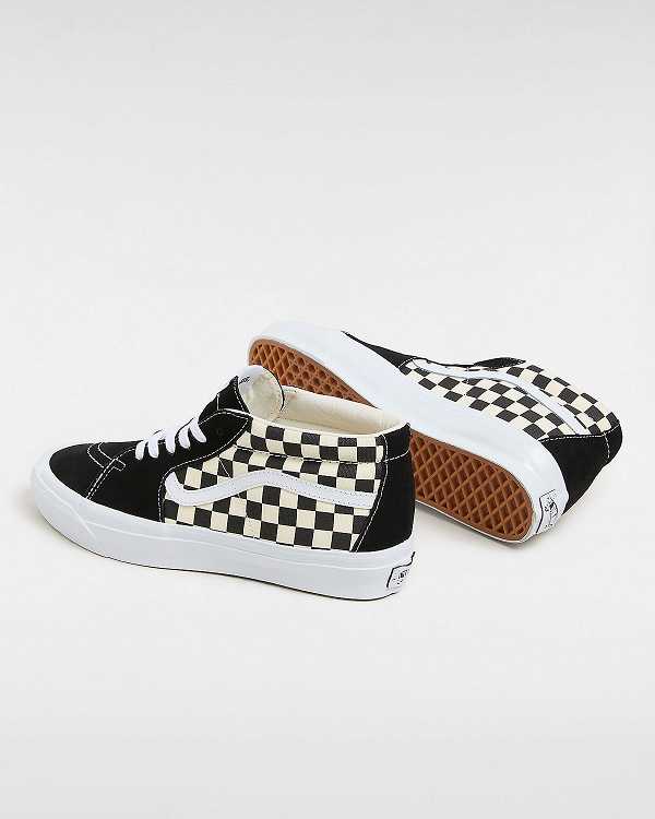 Black / White Men Vans Premium Sk8-Mid 83 Sneakers NZ | VN7340159