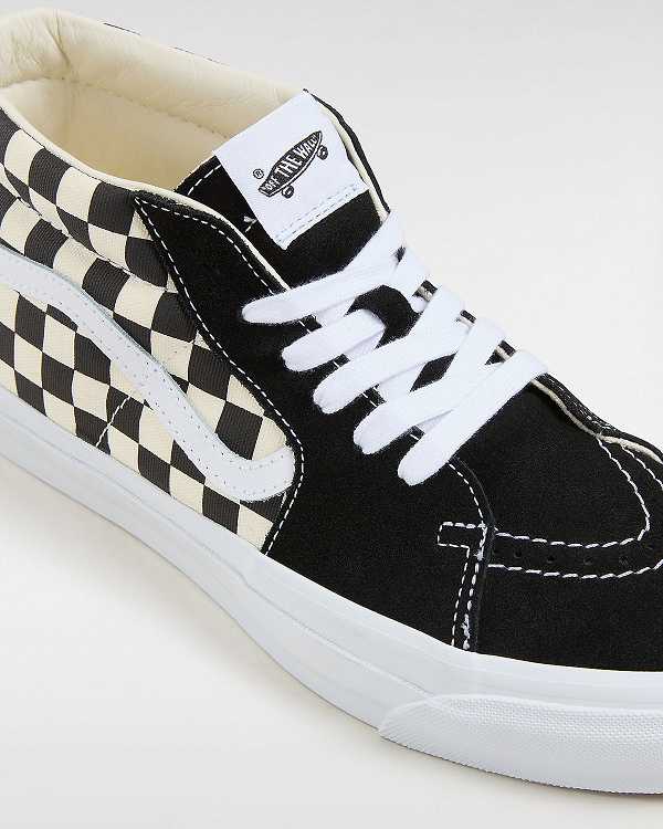 Black / White Men Vans Premium Sk8-Mid 83 Sneakers NZ | VN7340159