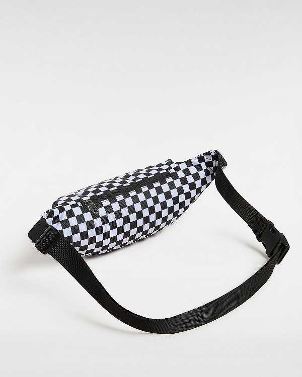 Black / White Unisex Vans Mini Ward Crossbody Bag NZ | VN7603214