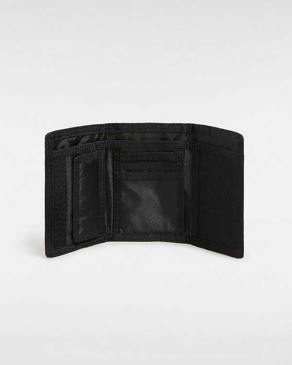 Black / White Unisex Vans Slipped Wallet NZ | VN1973205