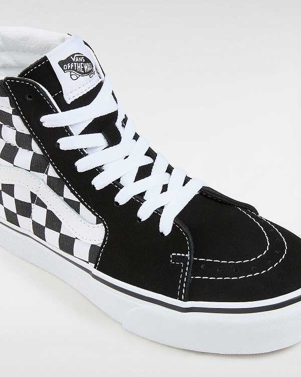 Black / White Women Vans Sk8-Hi Platform 2.0 Sneakers NZ | VN1702635