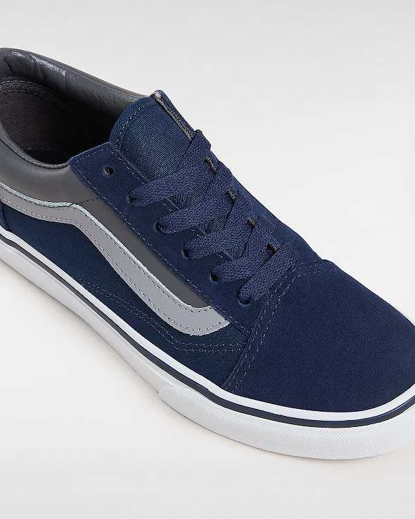 Blue Kids' Vans Old Skool (8-14 Years) Sneakers NZ | VN2175840