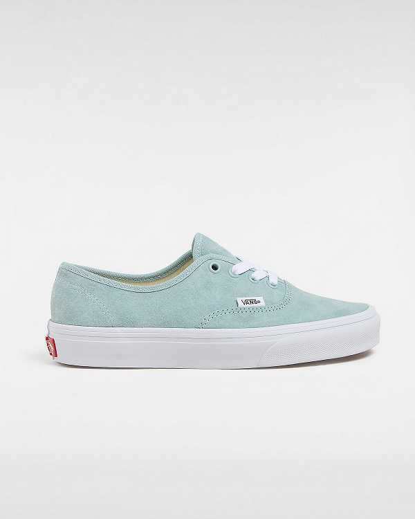 Blue Men Vans Authentic Pig Suede Sneakers NZ | VN2645078