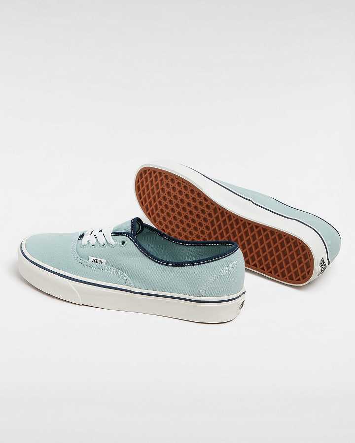 Blue Men Vans Authentic Sneakers NZ | VN9048126