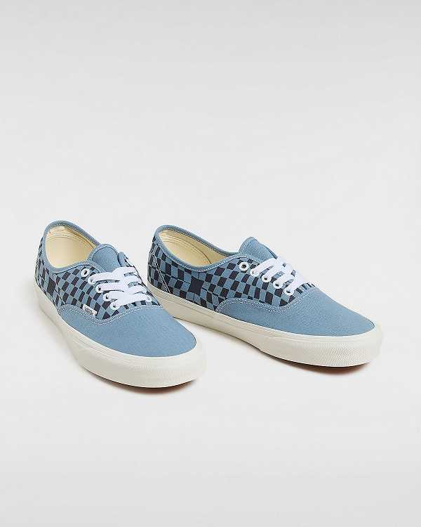 Blue Men Vans Authentic Sneakers NZ | VN9142356