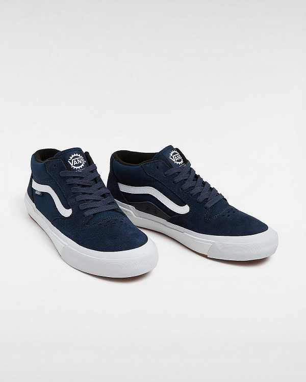 Blue Men Vans BMX Style 114 Sneakers NZ | VN5297041