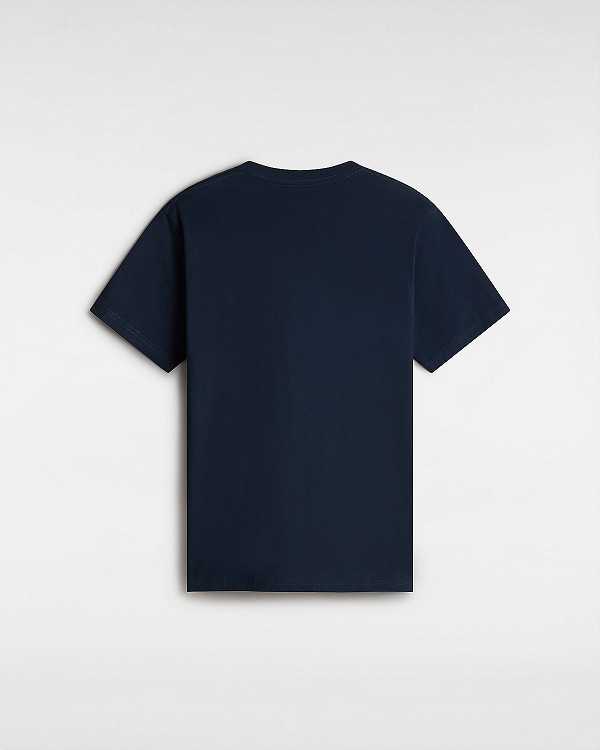 Blue Men Vans Classic T Shirts NZ | VN1496852