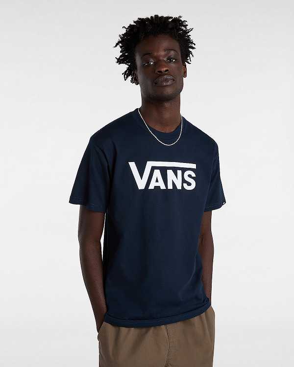 Blue Men Vans Classic T Shirts NZ | VN1496852