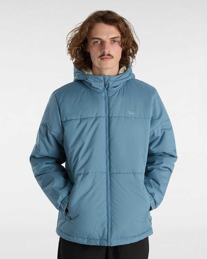 Blue Men Vans MTE Norris Puffer Jacket NZ | VN6053271