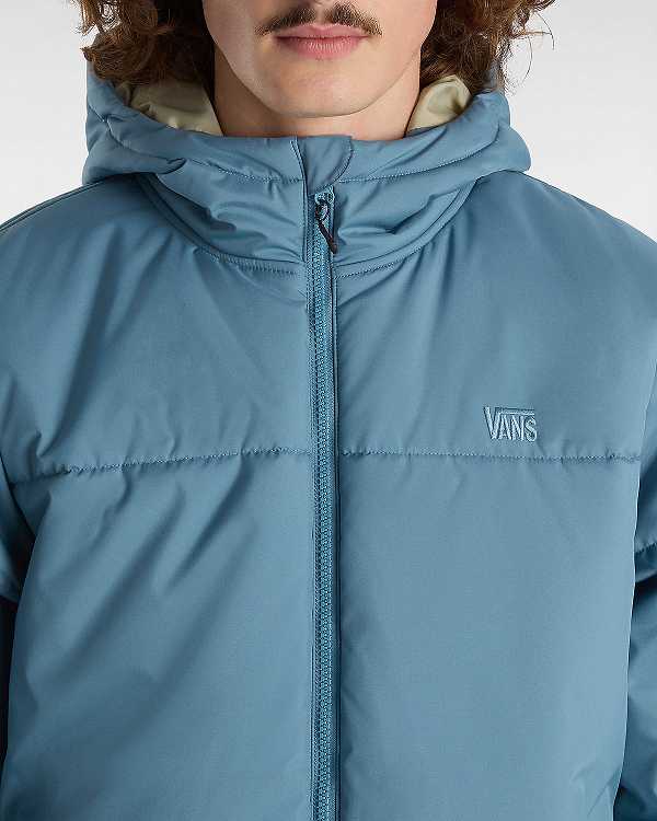 Blue Men Vans MTE Norris Puffer Jacket NZ | VN6053271