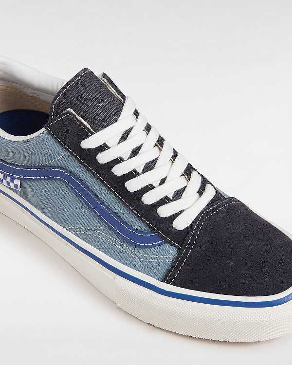 Blue Men Vans Old Skool Skate Shoes NZ | VN4238160