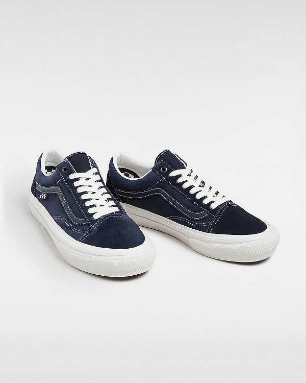 Blue Men Vans Old Skool Skate Shoes NZ | VN5789432