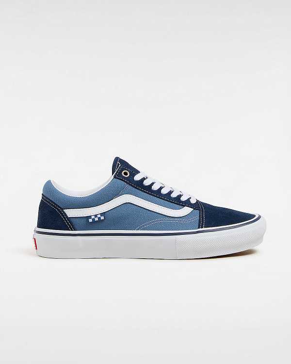 Blue Men Vans Old Skool Skate Shoes NZ | VN9407618