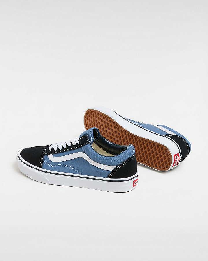 Blue Men Vans Old Skool Sneakers NZ | VN4827619