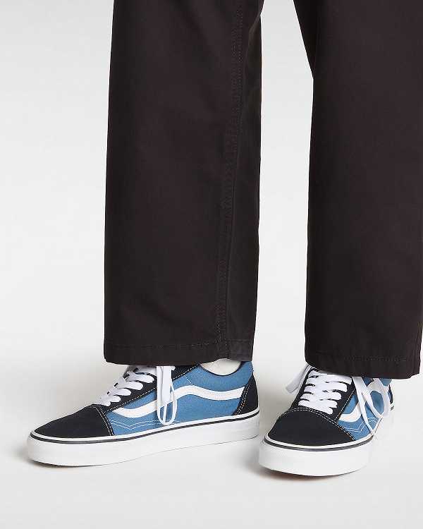 Blue Men Vans Old Skool Sneakers NZ | VN4827619