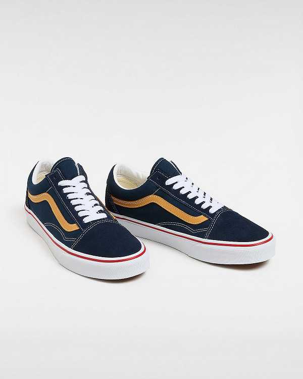 Blue Men Vans Old Skool Sneakers NZ | VN8654209