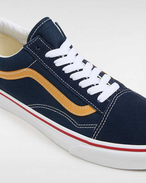 Blue Men Vans Old Skool Sneakers NZ | VN8654209