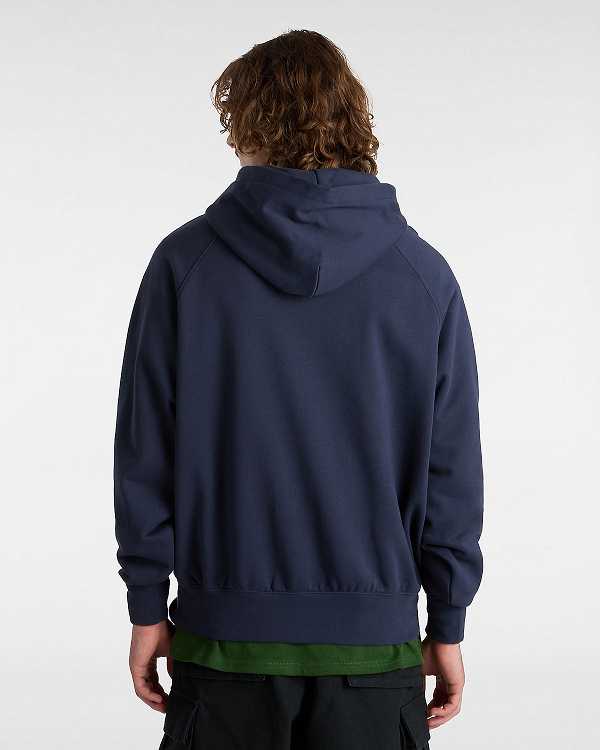 Blue Men Vans Premium Hoodie NZ | VN4571032