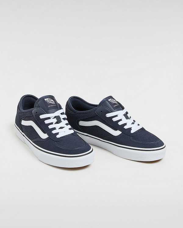 Blue Men Vans Rowley Classic Sneakers NZ | VN4057829