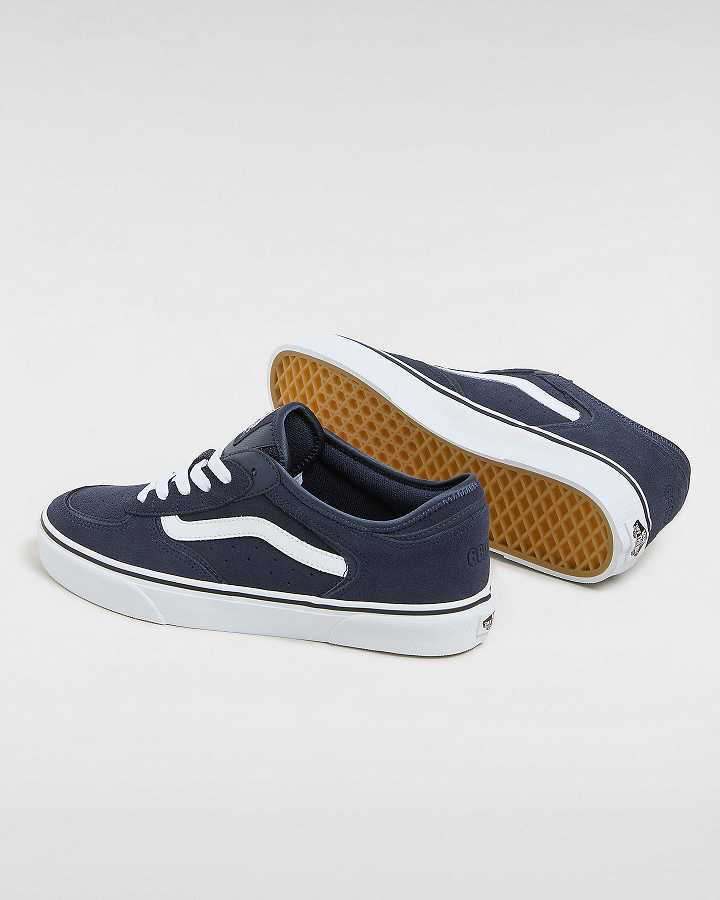 Blue Men Vans Rowley Classic Sneakers NZ | VN4057829