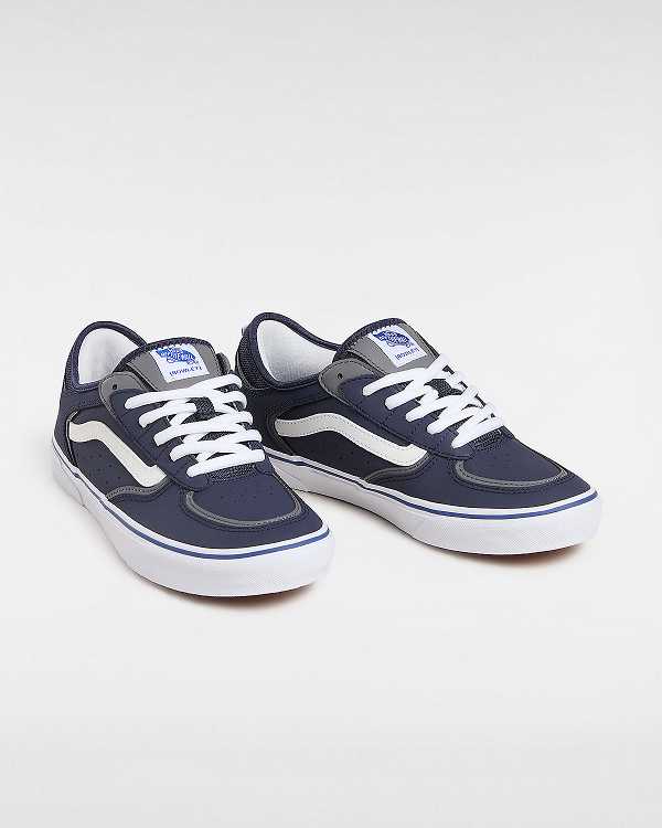 Blue Men Vans Rowley Skate Shoes NZ | VN0618593