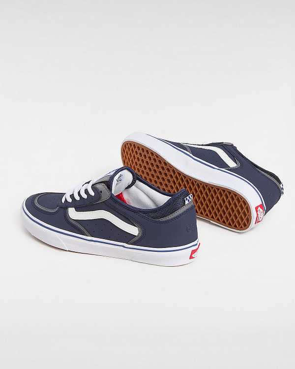 Blue Men Vans Rowley Skate Shoes NZ | VN0618593