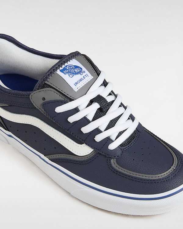 Blue Men Vans Rowley Skate Shoes NZ | VN0618593