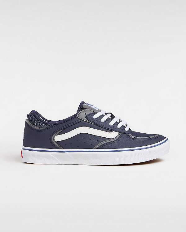 Blue Men Vans Rowley Skate Shoes NZ | VN0618593