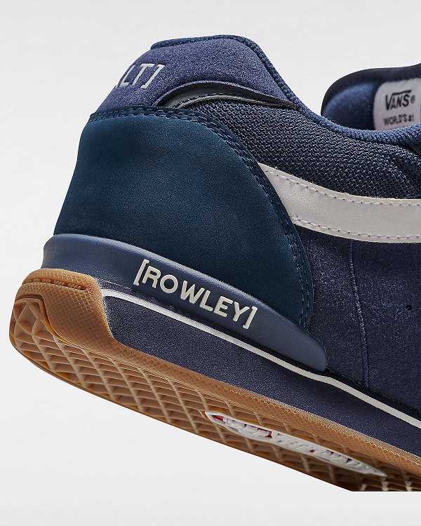 Blue Men Vans Rowley XLT Skate Shoes NZ | VN4783915