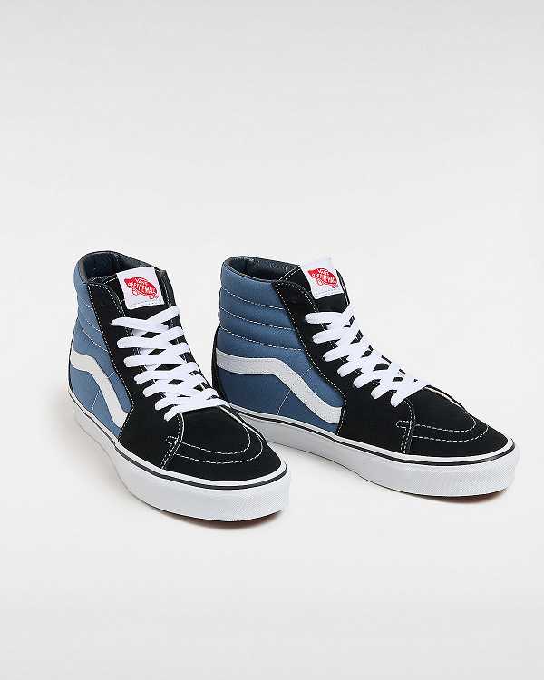 Blue Men Vans Sk8-Hi Sneakers NZ | VN0649738