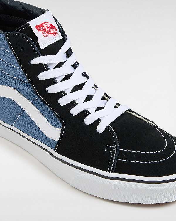 Blue Men Vans Sk8-Hi Sneakers NZ | VN0649738