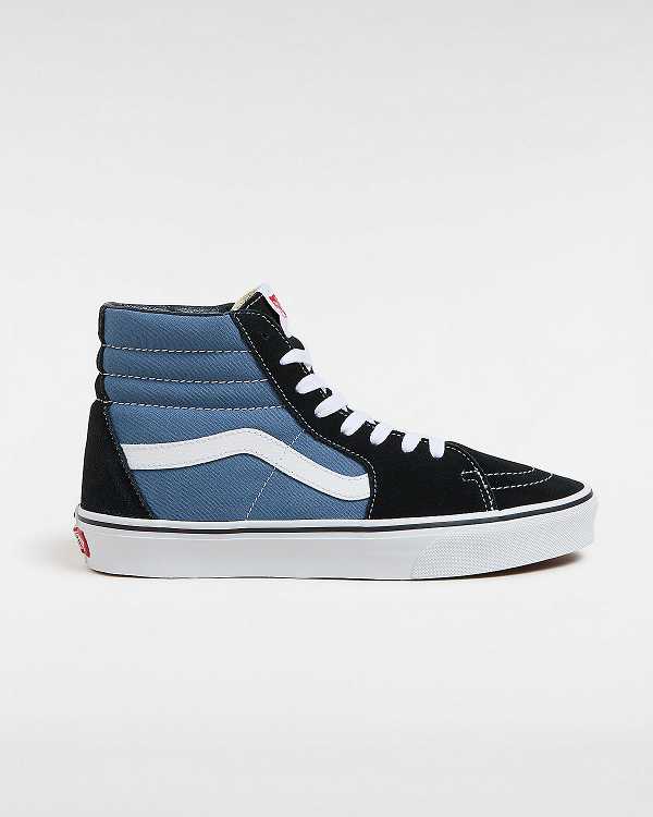 Blue Men Vans Sk8-Hi Sneakers NZ | VN0649738