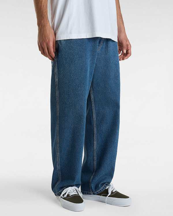 Blue Men Vans Skate Check-5 Loose Pants NZ | VN4069237