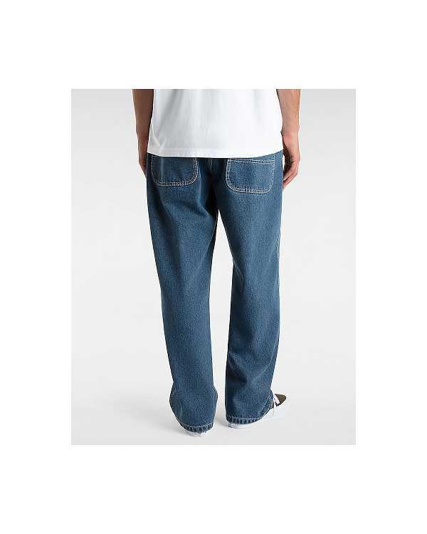 Blue Men Vans Skate Check-5 Loose Pants NZ | VN4069237