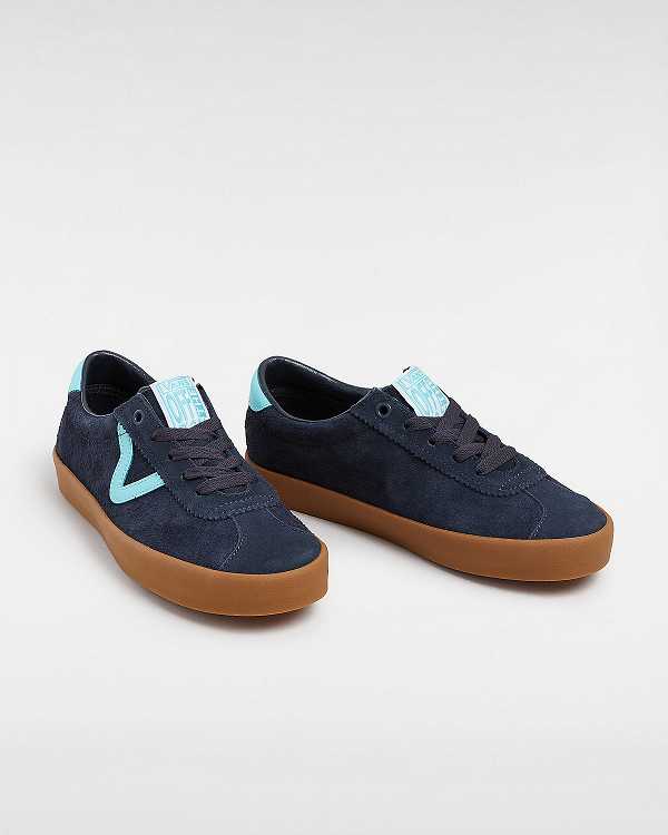 Blue Men Vans Sport Low Sneakers NZ | VN7634819