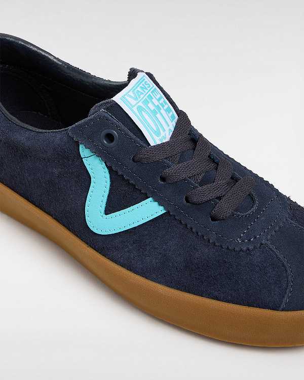 Blue Men Vans Sport Low Sneakers NZ | VN7634819