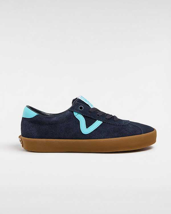 Blue Men Vans Sport Low Sneakers NZ | VN7634819